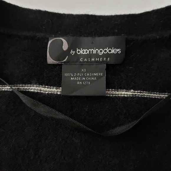 C by Bloomingdale's Cashmere Cardigan Sweater - Picture 6 of 6